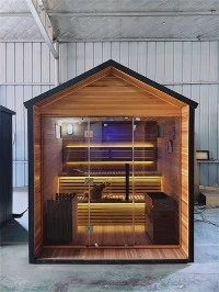 Eko Vanjski Spire Soba Za Vilu Dvorište & Vrt Korištenje Hemlock 2 Osobe Carbon Detox Wellness